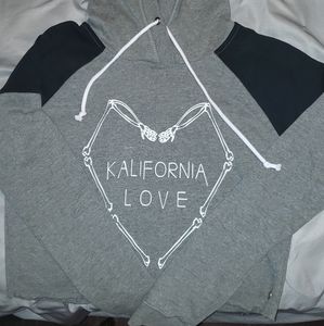 Kendall & Kylie cropped hoodie